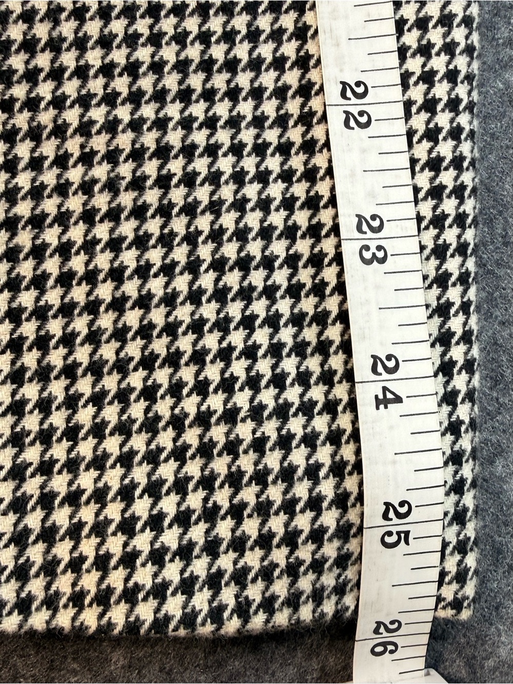 Banana Republic Houndstooth Blazer Gold Crest Buttons Academia Size 6 - Picture 10 of 13
